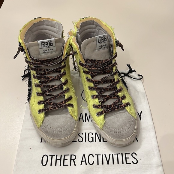 Men’s Golden Goose SkateBoard Slide Sneaker, Size 42, Better than New - Picture 2 of 8